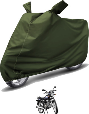Auto Hub Waterproof Two Wheeler Cover for Hero(Splendor PRO, Green)