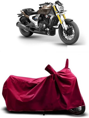 Coxtor Waterproof Two Wheeler Cover for TVS(Zeppelin, Maroon)