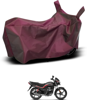 CODOKI Waterproof Two Wheeler Cover for Hero(Passion Plus, Maroon)