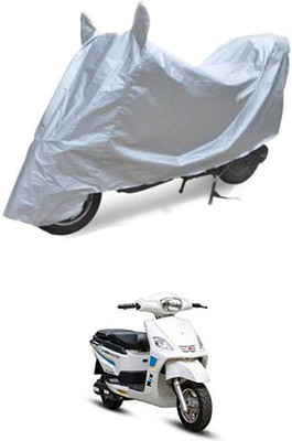 THE REAL ARV Waterproof Two Wheeler Cover for Hero(Silver)