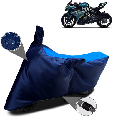 APNEK Waterproof Two Wheeler Cover for CFMoto(250SR, Blue)