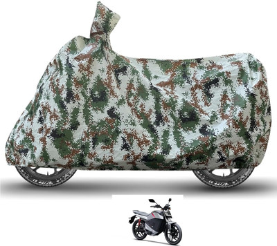 Caronix Waterproof Two Wheeler Cover for Ola(Roadster, Green)
