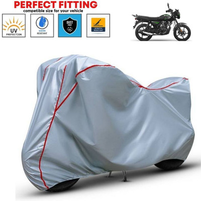 BigFly Waterproof Two Wheeler Cover for Bajaj(CT 125X, Silver)