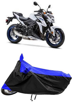 Mdstar Waterproof Two Wheeler Cover for Suzuki(GSX-S1000 ABS, Blue)