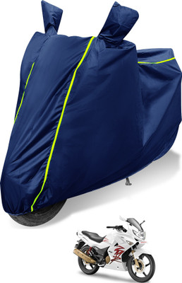 Auto Hub Waterproof Two Wheeler Cover for Hero(Karizma ZMR, Blue)