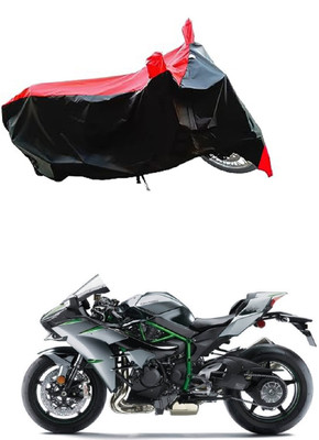 VESMEI Two Wheeler Cover for Kawasaki(Ninja H2 SX BS6, Red)