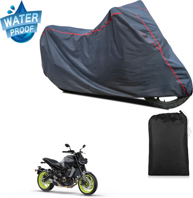 PAGORA Waterproof Two Wheeler Cover for Yamaha(MT 9, Grey)