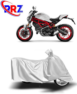 RRZ Waterproof Two Wheeler Cover for Ducati(Monster, White)