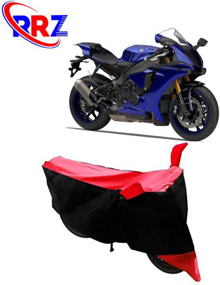 DeepShakshi AUTOMOTIVE Two Wheeler Cover for Yamaha(YZF R1, Black, Red)