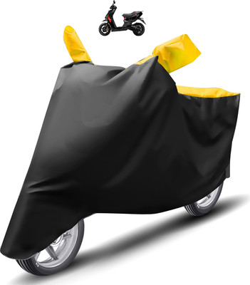 Caronix Two Wheeler Cover for Ather(450 X, Yellow)