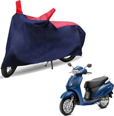 Lakshmina Enterprises Waterproof Two Wheeler Cover for Honda(Activa 5G, Red, Blue)