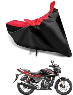 KEDIT Two Wheeler Cover for Hero(Xtreme, Red, Black)