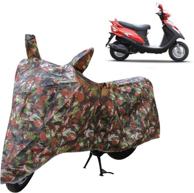 HMS Two Wheeler Cover for Mahindra(Flyte, Multicolor)