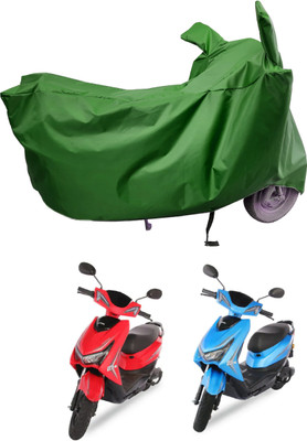 Amexride Two Wheeler Cover for Ampere(Reo Elite, Maroon)