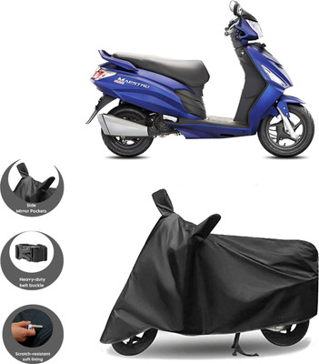 DeepShakshi AUTOMOTIVE Waterproof Two Wheeler Cover for Hero(Maestro Edge, Black)