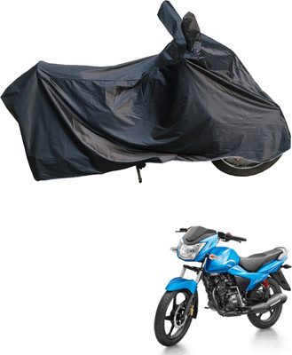 Motodreka Waterproof Two Wheeler Cover for TVS(Victor BS6, Black)