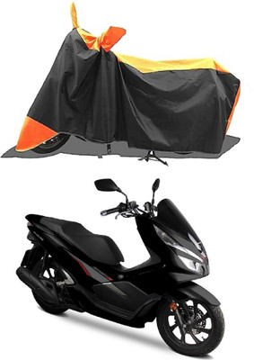 GROFATIK Two Wheeler Cover for Honda(PCX 125, Orange)