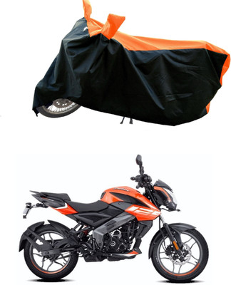 Mdstar Waterproof Two Wheeler Cover for Bajaj(Pulsar NS 160, Orange)