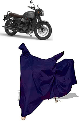 Amexride Two Wheeler Cover for Triumph(Bonneville T120 Black BS6, Blue)