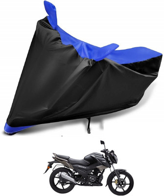 Auto Hub Two Wheeler Cover for TVS(Raider, Blue)