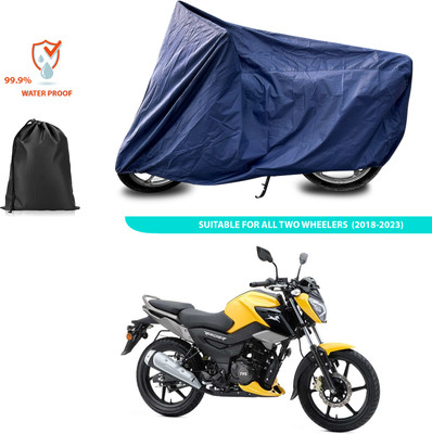 CODOKI Waterproof Two Wheeler Cover for TVS(Raider, Blue)