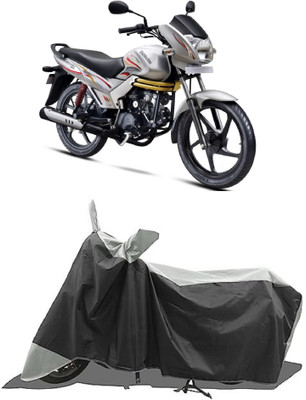 GROFATIK Two Wheeler Cover for Mahindra(Centuro XT, Grey)
