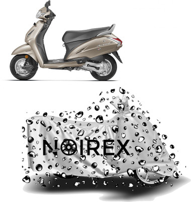 NOIREX Two Wheeler Cover for Honda(Activa 4G, Silver)