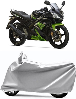 XOCAVO Two Wheeler Cover for Yamaha(YZF R15 S, Silver)