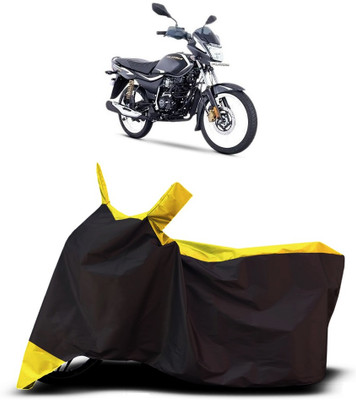 VESMEI Two Wheeler Cover for Bajaj(Platina 100, Yellow)