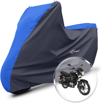 Neodrift Two Wheeler Cover for Hero(Glamour, Blue)