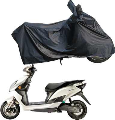 Motodreka Waterproof Two Wheeler Cover for Evolet(Derby, Black)