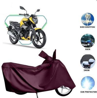 smwzxyu Waterproof Two Wheeler Cover for TVS(Raider, Maroon)