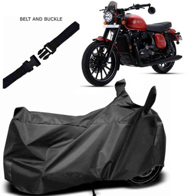 smwzxyu Waterproof Two Wheeler Cover for JAWA(42 BS6, Black)