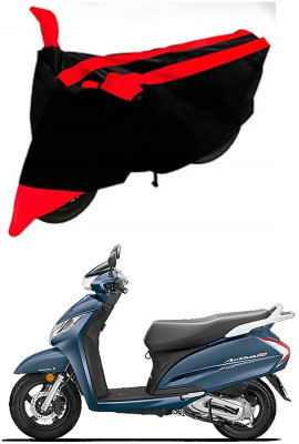 AutoGalaxy Waterproof Two Wheeler Cover for Honda(Activa 6G, Red, Black)