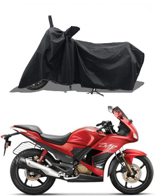 NIRUJI TRADERS Waterproof Two Wheeler Cover for Hero(Karizma ZMR, Black)