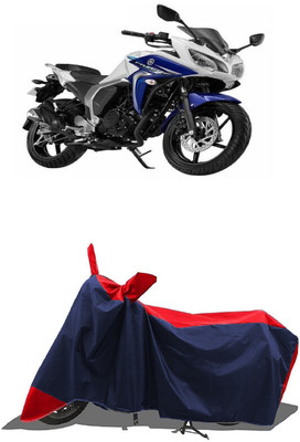 SUGASHRI Waterproof Two Wheeler Cover for Yamaha(Fazer-FI BS6, Red, Blue)