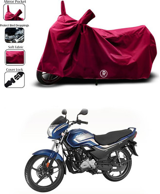 DeepShakshi AUTOMOTIVE Waterproof Two Wheeler Cover for Hero(BS6, Maroon)