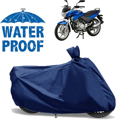 AutoGalaxy Waterproof Two Wheeler Cover for Bajaj(Discover 135, Blue)