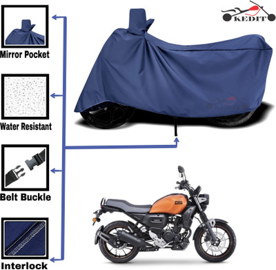 KEDIT Two Wheeler Cover for Universal For Bike(SZ R, Blue)