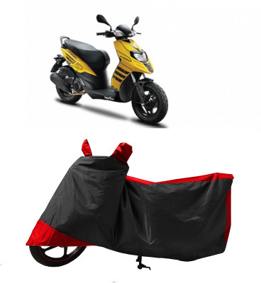 GROFATIK Two Wheeler Cover for Aprilia(Storm 125, Red)