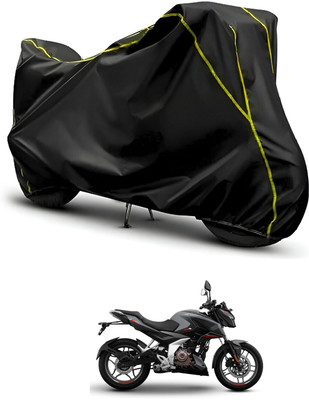 PAGORA Waterproof Two Wheeler Cover for Bajaj(Pulsar 180NS, Black, Black)