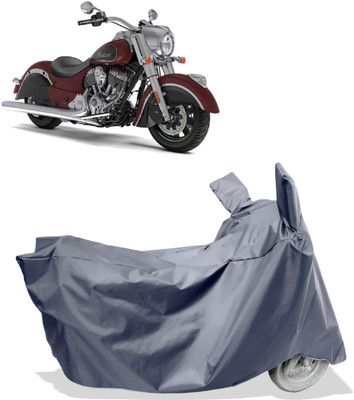 Amexride Two Wheeler Cover for Indian(Chief Classic, Grey)