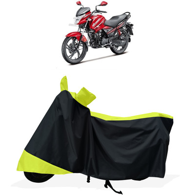 Tricway Two Wheeler Cover for Hero(Glamour i3s, Yellow)