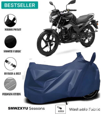 smwzxyu Waterproof Two Wheeler Cover for Universal For Bike, TVS(Raider, Blue)
