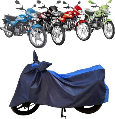 LIFE TO HUB Two Wheeler Cover for Hero(HF Deluxe i3s, Blue)