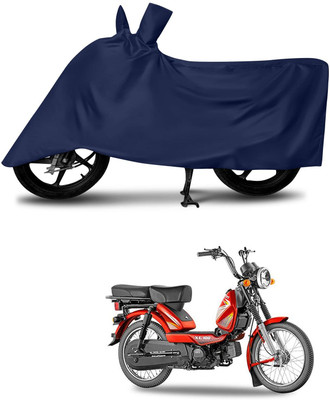 KEDIT Two Wheeler Cover for TVS(XL 100 Heavy Duty, Blue)
