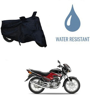 DeepShakshi AUTOMOTIVE Waterproof Two Wheeler Cover for Yamaha(Gladiator, Black)