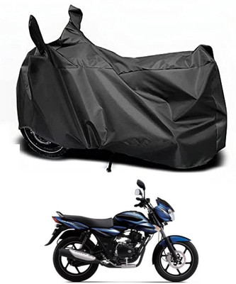 Auto Hub Waterproof Two Wheeler Cover for Bajaj(Discover 135, Black)