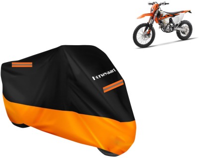 Horseyaart Waterproof Two Wheeler Cover for KTM(350, Orange)