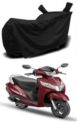 DeepShakshi AUTOMOTIVE Waterproof Two Wheeler Cover for Honda(Activa 125, Black)